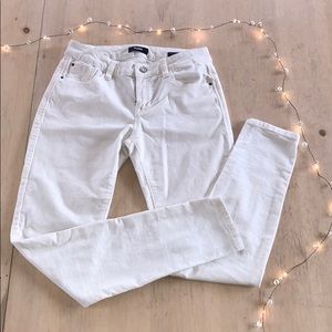 Kensie Jeans White Corduroy Pants